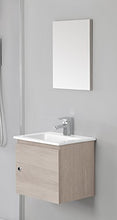 Bagno Italia Arredo Bagno moderno 50 cm disponibile in 3 colori mobile sospeso con lavabo mobili salva spazio I