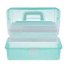 Dailymall Cassetta Portautensili A Tre Strati per Cassetta degli Attrezzi per La Casa - Verde, 315x170x145mm
