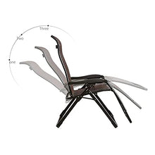 Sywlwxkq Sedie Zero Gravity, Sedie Pieghevoli reclinabili, Sedia in Vimini, Sedie a Sdraio, Sedie a Sdraio, Lettino Prendisole, Super Larghezza 52 CM, Giardino Patio sulla Spiaggia Campeggi
