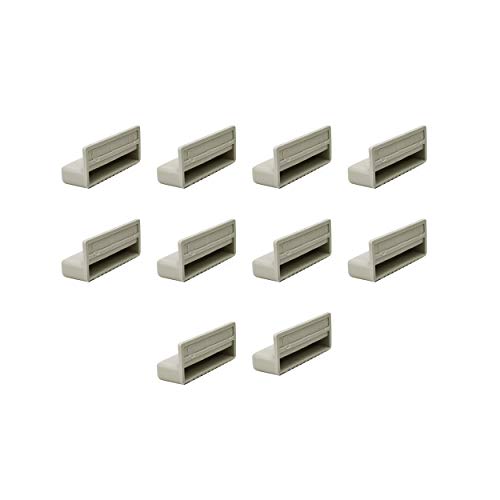 Supporti per doghe letto singolo in struttura di legno, 63 mm (confezione da 10)