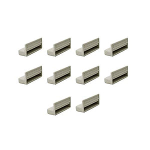 Supporti per doghe letto singolo in struttura di legno, 63 mm (confezione da 10)