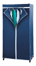 WENKO Armadio Air - TNT traspirante, Polipropilene, 75 x 150 x 50 cm, Blu
