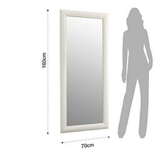 Wink design, Fayetteville, Specchiera, Vetro, Bianco, 70 x 6 x 160 cm