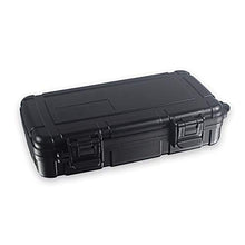 Minmin Cigar Box di plastica sigillato a Tenuta di Spugna Fodera Portatile Humidor Cigar Box, 220x130x52mm Accessori del Sigaro (Size : 220x130x52mm)