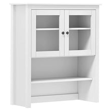 vidaXL Credenza Hill Range Madia Mobile Armadietto Armadio Mobiletto Alto Portaoggetti Cassa Cassapanca Bianca 90x33x100 cm in Legno di Pino