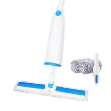 SSAYY Spray Mop Lavaggio A Mano Libera Asciugatura Automatica Ruota in Piano Mop per Uso Domestico Pavimento in Legno Torsione Facile Tamponi Magici Pigri Tergicristallo