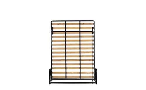 Letto a Scomparsa - Letto a doppia piazza verticale piccolo 140cm x 190cm (Letto estraibile,Letto ribaltabile,Letto a muro)