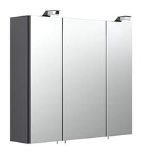 Posseik 5423 84 Santana Mobiletto a specchio, colore: Antracite