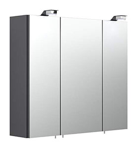 Posseik 5423 84 Santana Mobiletto a specchio, colore: Antracite
