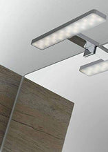 Set Mobile Lavabo Dx Specchio LED Arredo Bagno Moderno Alabama105 CERAMICHEMIRANDA-Rovere Ciok