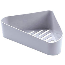 FQYYDD Treppiede da Bagno 1Pz Scaffale da Bagno Scaffale da Parete Treppiede da Cucina. Grigio Chiaro