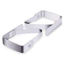 Dulau 8 Pezzi Tovaglia Clip in Acciaio Inossidabile, Gadget Molla Fermatovaglia, Morsetti per Tovaglia Esterni Porta Tovaglie Clip Holder Tablecloth Clip Regolabile, Porta Tovaglie per Outdoor Party