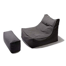 Laishutin Divano Lettino con braccioli e Un sofà Pigro per sedie a Sdraio per Soggiorno e Ufficio (Color : Silver Grey, Size : 100 * 80 * 75cm)
