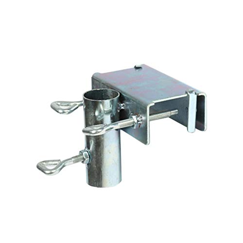 POHOVE - Supporto per ombrellone da giardino, resistente, per terrazza, per ponte, con morsetto e morsetto per ombrellone da spiaggia, per ponte, diametro inferiore a 3,8 cm