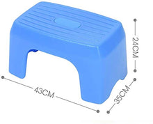 Sgabello Del Passo Del Bambino, Pp Plastica Del Poggiapiedi Del Poggiapiedi Sgabello Dei Poggiapiedi Per I Bambini Delle Mani Delle Mani Sgabello Antiscivolo Bagno Bagno Bagno Ascend Alta Sgabello Blu