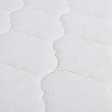 SKM Letto e Materasso MemoryFoam Bianco in Similpelle 120x200cm