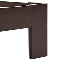 SKM Giroletto Marrone Scuro in Legno Massello di Pino 90x200 cm (18.18kg)