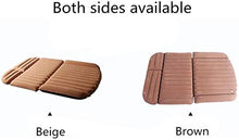 Lettino da viaggio Lettino da viaggio Sedile posteriore Air letto portatile viaggio gonfiabile letto aria della base auto gonfiabile letto su due lati che si affolla Materasso con built-in cuscino 5-2