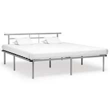 FAMIROSA Giroletto Giroletto Grigio in Metallo 180x200 cm