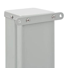 Tidyard Tenda da Sole Laterale Retrattile,Tenda Paravento per Esterno, Protezione da Sole da Giardino, Tendalino per Patio Terrazzo 100 x 300 cm Crema