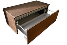 tft Mobile Bagno Sospeso 70 cm con Top in Legno Ibiza Tabacco Scuro
