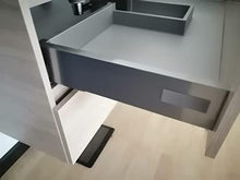 bonussi Mobile Bagno Sospeso 60 cm Lavabo Specchio e Cassettone Gabriel Rovere Well