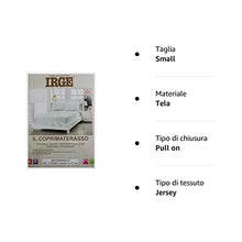 Coprimaterasso Matrimoniale Irge Spugna Jacquard