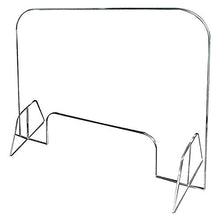 Schermo da Scrivania Con Protezione da Starnuto, Schermo di Protezione in Acrilico Trasparente per Contatori, Barriera per Divisori in Plexiglass, Miglior Protezione per Partizioni DPI per Aule o Uf