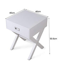 Comodino, Armadietti, Comodino In Legno Massello, Armadietti Bianchi, Armadietti Delle Camere Da Letto, Facile Da Pulire, 1 Cassetto, Adatta Per La Camera Da Letto, Soggiorno Cassettiere Cameretta
