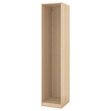 PAX telaio armadio 50x58x236 bianco effetto rovere tinto