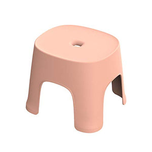 STKASE® Sgabello Antiscivolo Progettato Appositamente per I Bambini, con 2 Scalini, Sgabello da Pediera per Bambini, Sedile per Addestramento per WC, Sgabello per Bambini in Bagno,Rosa