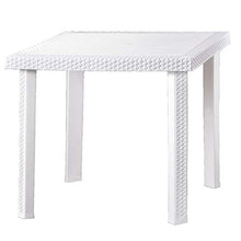 TAVOLO DA GIARDINO LINEA RATTAN MARCELLO DIMAPLAST 80X80 ARREDO GIARDINO BAR RISTORANTE 004418