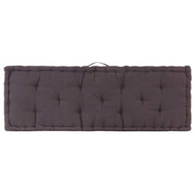 OUSEE Cuscini per Pallet e Pavimento 2 pz in Cotone Antracite