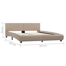 SKM Giroletto Cappuccino in Similpelle 160x200 cm (29.25kg)