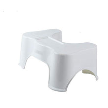 XuZeLii Sgabello da Toilette Accovacciato WC Sgabello Poggiapiedi Poggiapiedi Passo Passo Sgabello Adult Children Squatting Sgabello poggiapiedi a Forma di U poggiapiedi Chair Adatto per WC