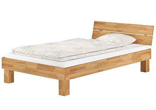Erst-Holz Moderno Letto/futon 120x200 in Faggio Laccato con doghe rigide 60.80-12