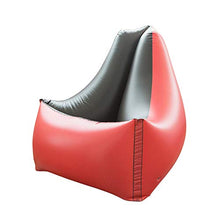 POHOVE - Divano gonfiabile pieghevole, in PVC, comodo divano gonfiabile, design ergonomico, per adulti e bambini