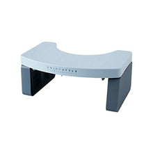 Sgabello Toilette Pieghevole Sgabello Antiscivolo Spagia Toilette Anti Contipazione (Color : Blue)