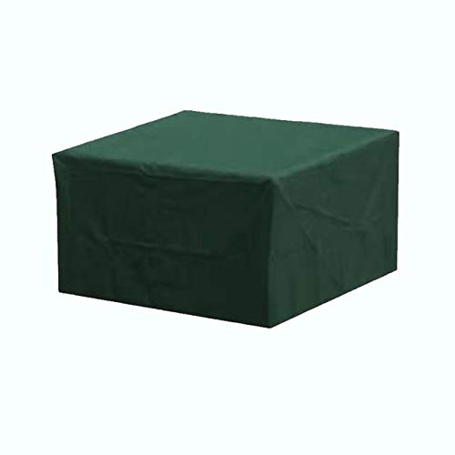 HUACHENG Esterno Impermeabile Patio Giardino Cortile Mobili Copertura Divano Tavolo Sedia Coperture Antipolvere Antipioggia Anti-Neve Custodia Protettiva-Verde, 115x115x70cm
