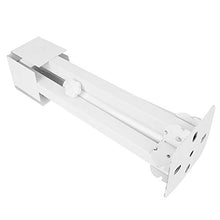 Base portatile bianca per ombrellone a quattro gambe, porta ombrellone, per giardino spiaggia
