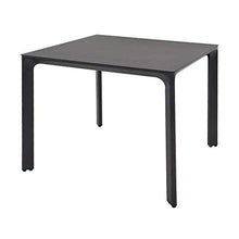 Gartentraum Tavolo da Esterno con Piano in Ceramica - Quadrato - Tavolo Venu