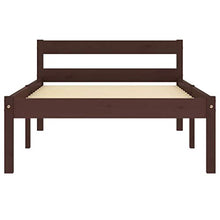 SKM Giroletto Marrone Scuro in Legno Massello di Pino 100x200 cm (14.16kg)