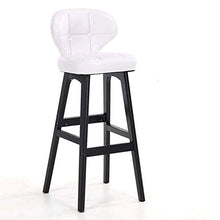 LWW Sgabelli, della famiglia di legno solido Sgabelli, moderna Minimalista Bar sedia schienale alto Sgabello Sgabelli, Reception registratore di cassa Seggiolone,L,78 cm