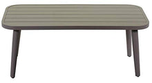Set Salotto da Giardino Divano 2 Poltrone e Tavolino in Corda Renton Grigio
