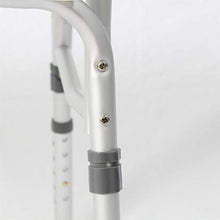 TANGIST Vasca da Bagno e Doccia Comfort Sgabello da Bagno in Lega di Alluminio Regolabile Anziano/handicappato/Sgabello da Bagno Incinta Sedia Antiscivolo Max.180 kg (Bianco) Prevenire Lo Scivolam