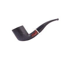 Set fumatori Set manico curvo portatile in legno di erica con manico curvo filtrato 9MM, A2