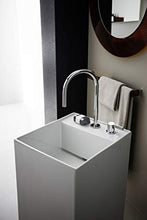 Laufen Kartell Lavabo, Indipendente, 2 Fori per Rubinetto, Senza sfioratore, 375x435x900, colorazione: Bianco - H8113310008151