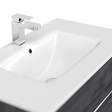 Set di mobili da bagno OPTIMO 80cm (6 pezzi) grigio grafite