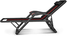 CDFC Sedie Pieghevoli Sedia da Pranzo per Ufficio Siesta Siesta Multifunzionale Letto Nero e Rosso Portable Lazy Beach SED Seden Sedia Sedia reclinabili con Doppio Roller Massage Dispos