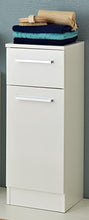 AVANTI TRENDSTORE - Blanco - Arredamento da bagno moderno, in laminato di colore bianco (Armadietto basso)